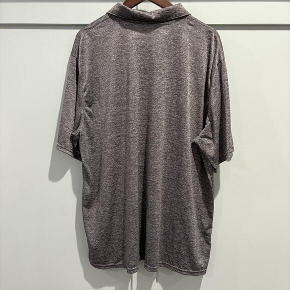 Baylor University Polo Shirt Mens 2XL Gray Holloway Dry Excel Performance Golf - Picture 7 of 10